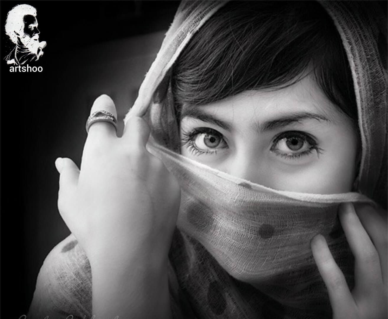 آموزش نقاشی سیاه قلم